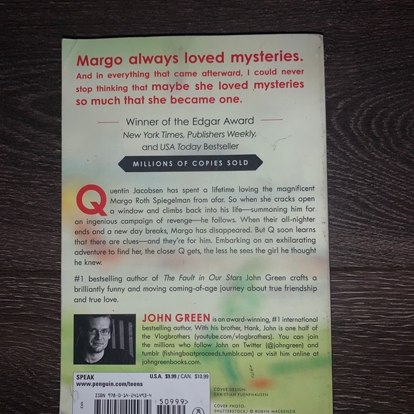 Paper towns soft back book - Picture 2 of 2